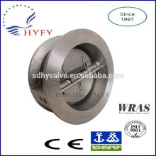 Dual plate check valve ductile iron body high quality